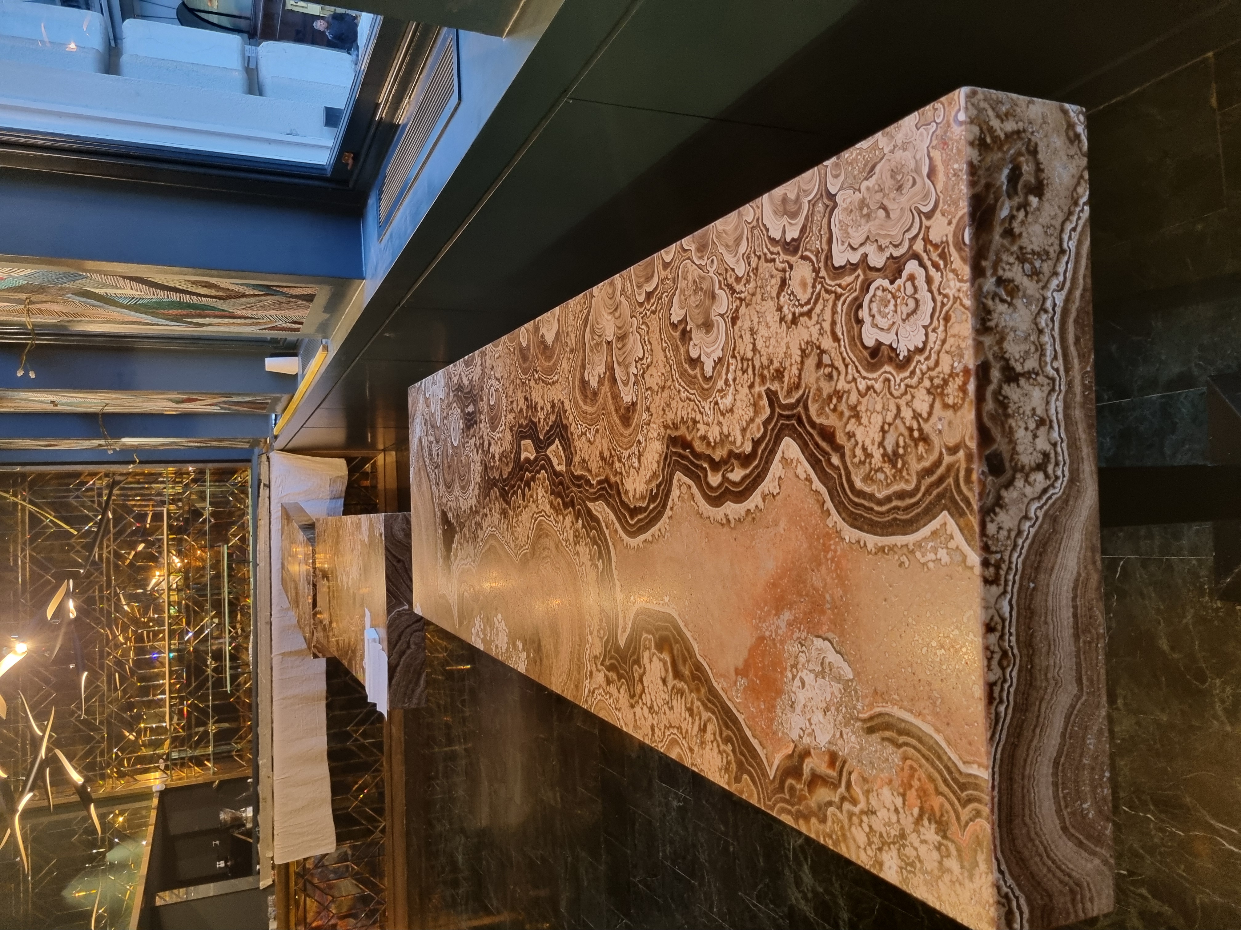 Restored stone surface, completed March 2025